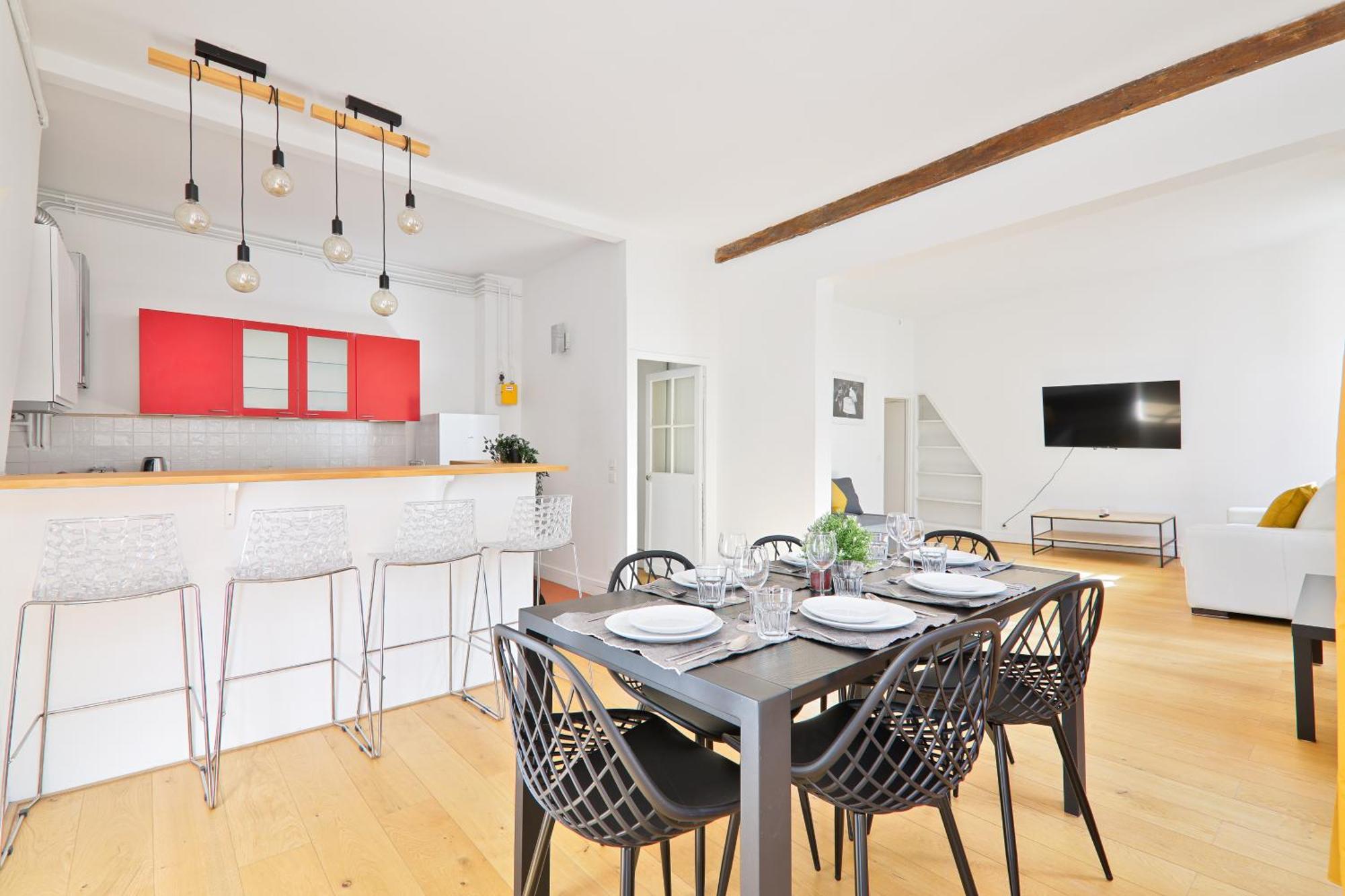 Mezzanine Quartier Chatelet Les Halles 4 Free Netflix Appartamento *