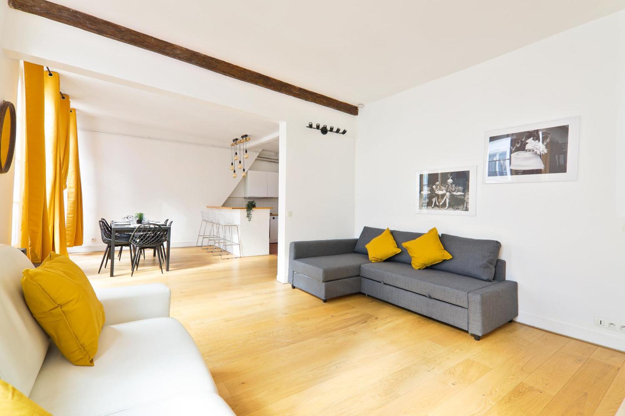 Appartamento Mezzanine Quartier Chatelet Les Halles 4 Free Netflix *
